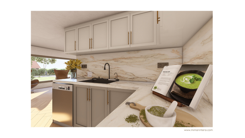 Dubai'de mutfak tasarımı