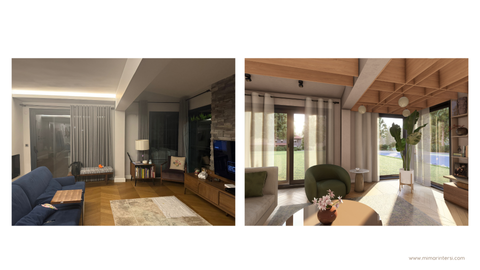 Salon ve Yemek Odası Tasarımı 