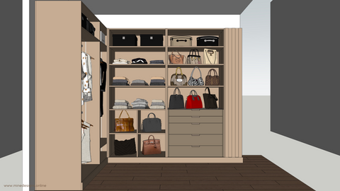 Gardırop tasarımı