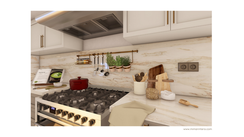 Dubai'de mutfak tasarımı