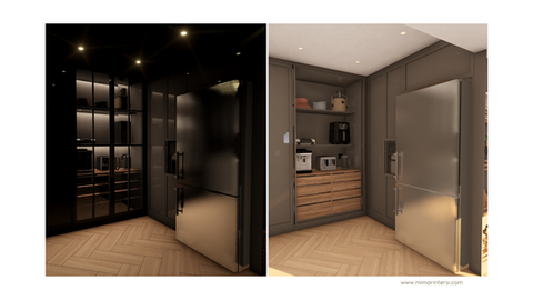 Dubai'de mutfak tasarımı