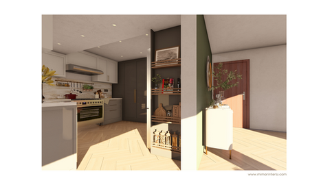 Dubai'de mutfak tasarımı