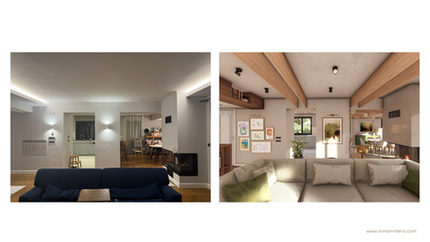 Salon ve Yemek Odası Tasarımı 