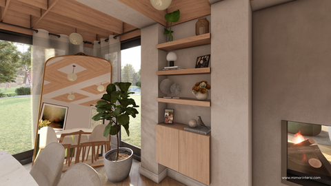 Salon ve Yemek Odası Tasarımı 