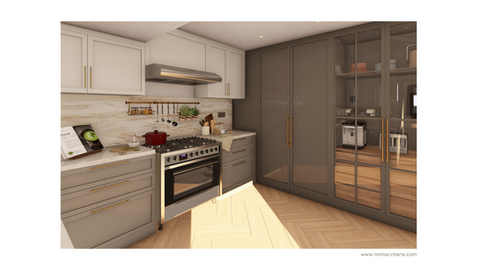 Dubai'de mutfak tasarımı