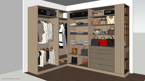 Gardırop tasarımı