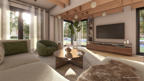 Salon ve Yemek Odası Tasarımı 