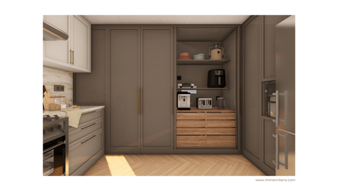 Dubai'de mutfak tasarımı