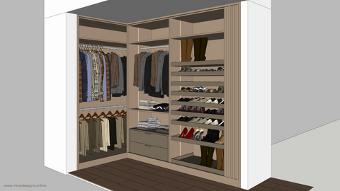 Gardırop tasarımı