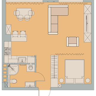 Köşe koltuk takımı