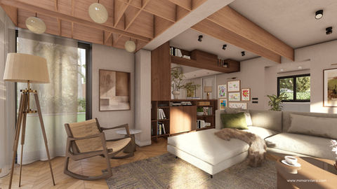 Salon ve Yemek Odası Tasarımı 