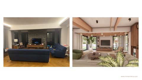 Salon ve Yemek Odası Tasarımı 