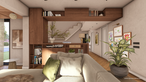 Salon ve Yemek Odası Tasarımı 