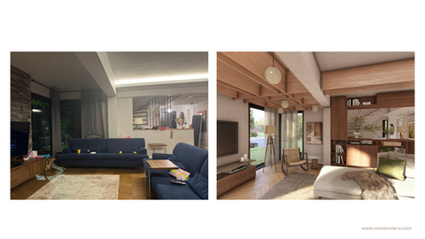 Salon ve Yemek Odası Tasarımı 