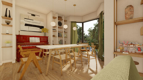 Salon ve Mutfak Tasarımı | Kuşadası