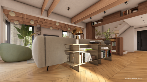 Salon ve Yemek Odası Tasarımı 