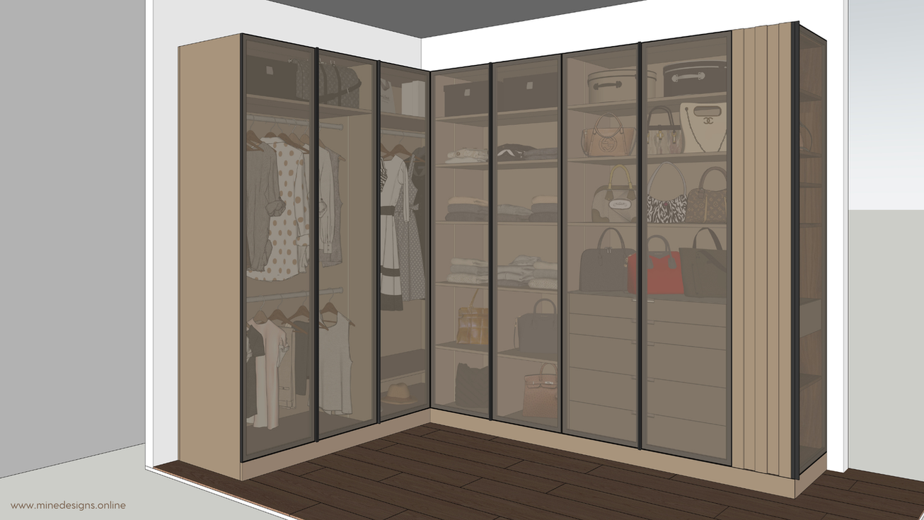 Gardırop tasarımı